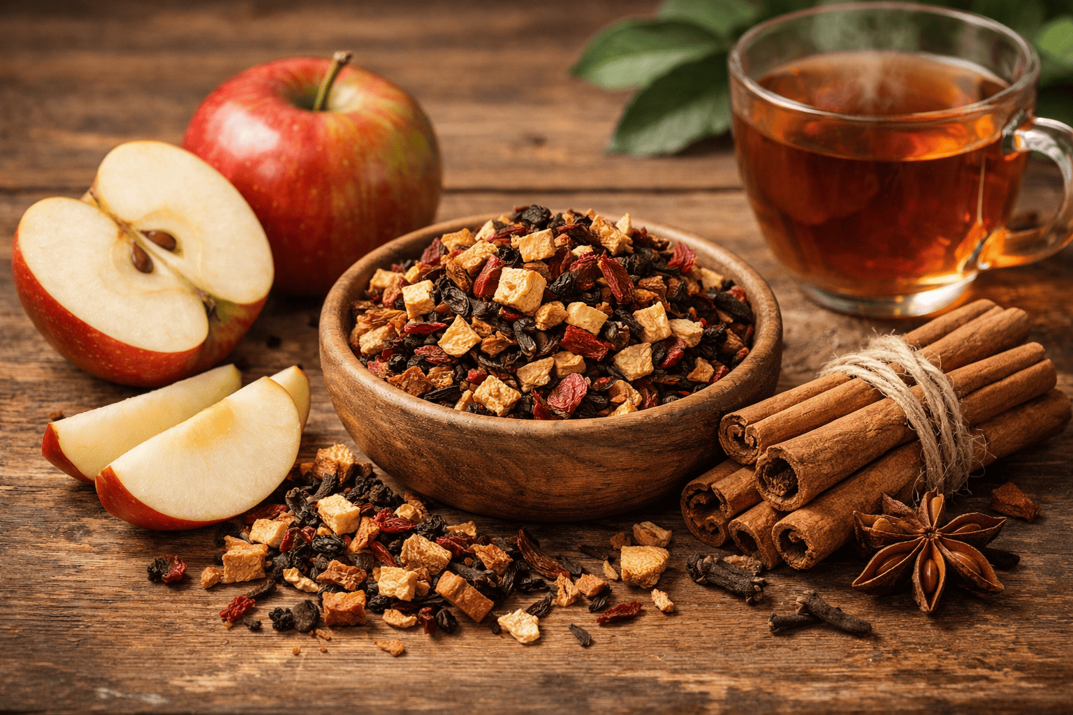 Apple–Cinnamon Fruit Blend by Luxtepdriu